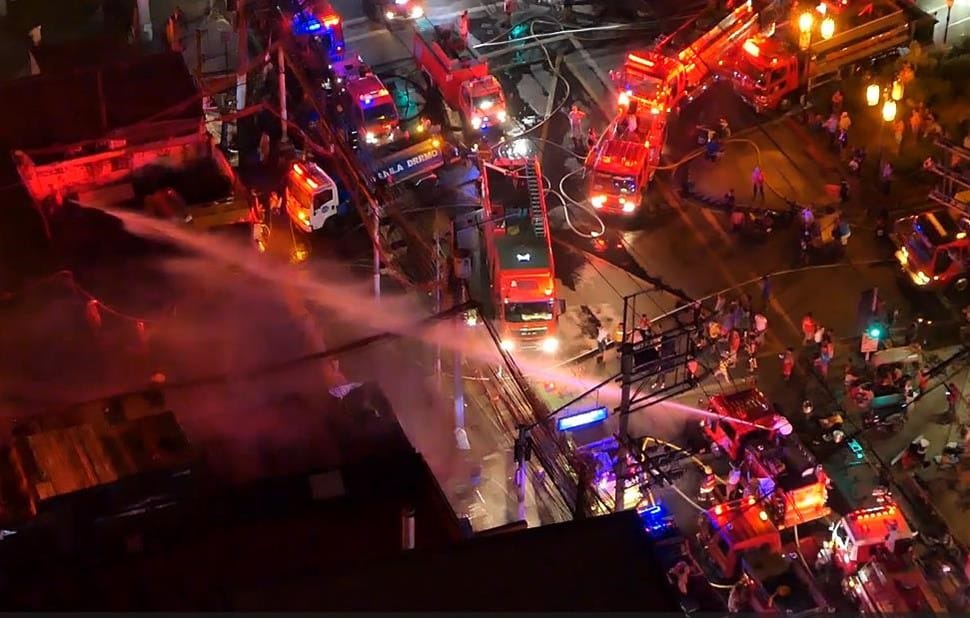 A drone view of a complex fire and situation allows incident commanders to coordinate faster.