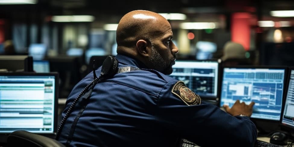 Police command centers, with drones becoming an increasingly important tool.