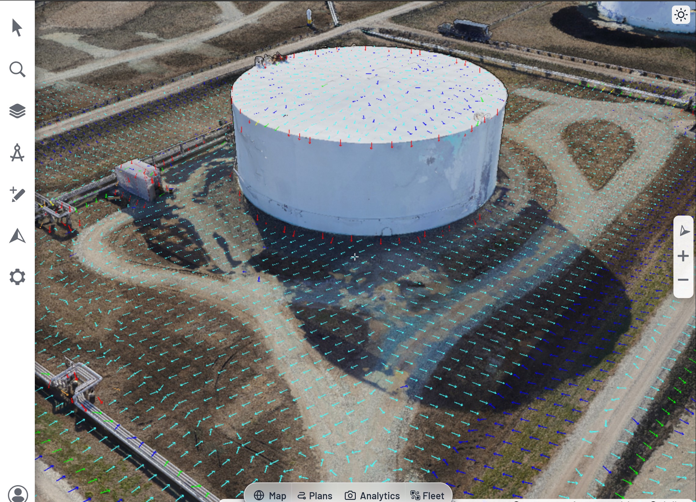 Build maps and models from flight data